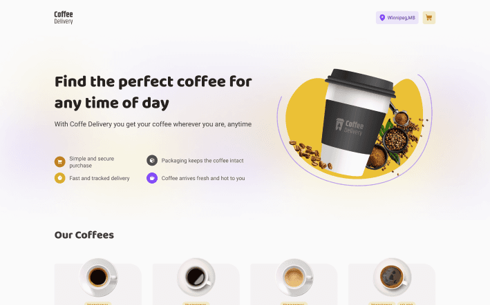 Coffee Delivery cover